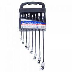 Набор комбинированных ключей МАСТАК 8-22 мм, 8 предметов (0211-08H) 8-22 мм, 8 предметов (0211-08H)