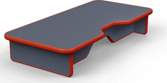 Подставка под монитор VMMGAME Base Dark Red (BS-1BRD) Base Dark Red (BS-1BRD)