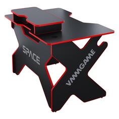 Игровой компьютерный стол VMMGAME Space 120 Dark с подставкой, красный (ST-1-BS-1-BRD_120SET) Space 120 Dark с подставкой, красный (ST-1-BS-1-BRD_120SET)