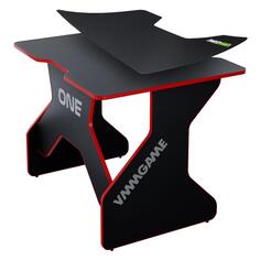 Игровой компьютерный стол VMMGAME One Dark 100 Red + Mini Mat (TL-1-BKRDOTM1BKBKONESET) One Dark 100 Red + Mini Mat (TL-1-BKRDOTM1BKBKONESET)