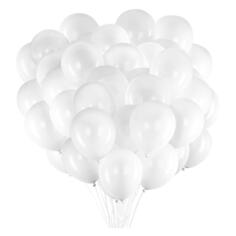Шары воздушные Brauberg Kids "Одноцветные", 30 см, 100 шт, белые (591875) Kids "Одноцветные", 30 см, 100 шт, белые (591875)