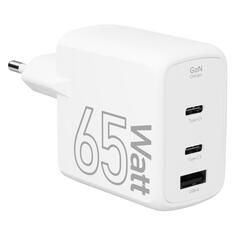 Сетевое зарядное устройство LYAMBDA GaN 2xUSB-C/USB-A, 65 Вт, белое (LJC-65-2C1A) GaN 2xUSB-C/USB-A, 65 Вт, белое (LJC-65-2C1A)