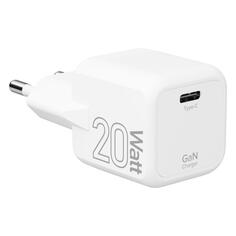 Сетевое зарядное устройство LYAMBDA GaN USB-C, 20 Вт, белое (LJC-20-1C) GaN USB-C, 20 Вт, белое (LJC-20-1C)