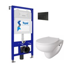 Комплект унитаза с инсталляцией Teymi T70011+T40901+T70203BM T70011+T40901+T70203BM