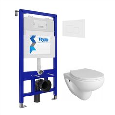 Комплект унитаза с инсталляцией Teymi T70011+T40901+T70021WM T70011+T40901+T70021WM