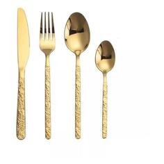 Набор столовых приборов ZDK Homium Home, 4 шт Gold (spoon42) Homium Home, 4 шт Gold (spoon42)