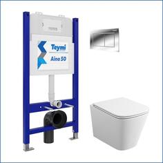 Комплект унитаза с инсталляцией Teymi Helmi S F00543 Helmi S F00543