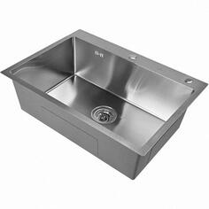 Мойка кухонная Wisent нержавеющая сталь, 70х50 см, с дозатором (WS37050/W405A/WGER010) нержавеющая сталь, 70х50 см, с дозатором (WS37050/W405A/WGER010)