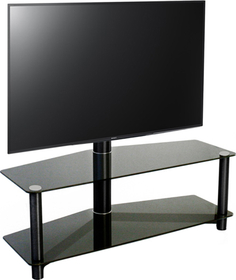 Стойка для ТВ MetalDesign MB-55-1 Black/Black MB-55-1 Black/Black