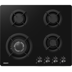 Газовая варочная панель AKPO PGA 604 RGC-T BL PGA 604 RGC-T BL