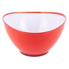Салатник Gipfel Lumino, 2,7 л, белый/красный (9468) Lumino, 2,7 л, белый/красный (9468)
