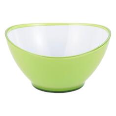 Салатник Gipfel Lumino, 400 мл, белый/зеленый (9474) Lumino, 400 мл, белый/зеленый (9474)