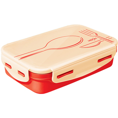 Термо ланч-бокс MILTON Steely Tiffin DeLuxe, 525 мл Red/Beige (ML37305-RB) Steely Tiffin DeLuxe, 525 мл Red/Beige (ML37305-RB)