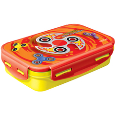 Термо ланч-бокс MILTON Steely Tiffin DeLuxe, 525 мл Yellow/Red (ML37305-YR) Steely Tiffin DeLuxe, 525 мл Yellow/Red (ML37305-YR)