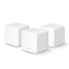 MESH система Mercusys Halo H30G AC1300 10/100/1000BASE-TX (3-Pack) Halo H30G AC1300 10/100/1000BASE-TX (3-Pack)