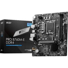 Материнская плата MSI Pro B760M-E DDR4 Pro B760M-E DDR4