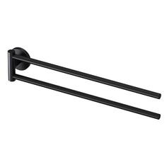 Вешалка-вертушка для полотенец Am.Pm X-Joy, двойная, черная (A85A32622) X-Joy, двойная, черная (A85A32622)