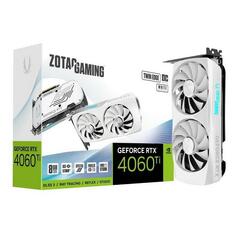 Видеокарта Zotac RTX4060Ti 8GB Twin EDGE OC White ED GDDR6 128-bit 3xDP HDMI 2FAN Medium Pack (ZT-D40610Q-10M) RTX4060Ti 8GB Twin EDGE OC White ED GDDR6 128-bit 3xDP HDMI 2FAN Medium Pack (ZT-D40610Q-10M)