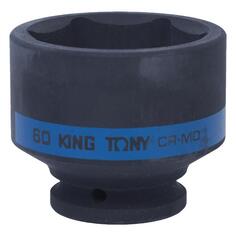 Головка торцевая King Tony ударная, шестигранная, 3/4", 60 мм (653560M) ударная, шестигранная, 3/4", 60 мм (653560M)