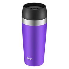 Термокружка Kitfort КТ-1223-1, 400 мл, фиолетовая КТ-1223-1, 400 мл, фиолетовая