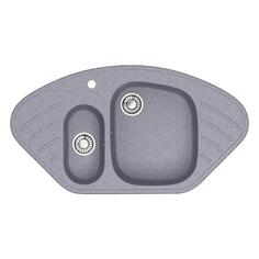 Мойка кухонная GLANZ 94,5х50х17,5 cм, темно-серая (J-023-35) 94,5х50х17,5 cм, темно-серая (J-023-35)