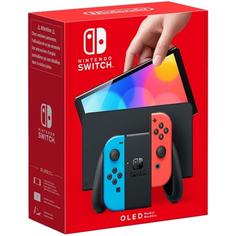 Игровая приставка Nintendo Switch, неоновый красный/неоновый синий (HAC-S-KABAA) Switch, неоновый красный/неоновый синий (HAC-S-KABAA)