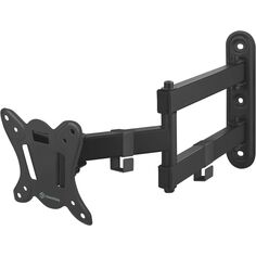 Кронштейн для телевизора ONKRON NP15, 10-32", наклонно-поворотный, черный NP15, 10-32", наклонно-поворотный, черный