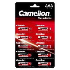 Батарейки Camelion Plus Alkaline LR03 (AAA), отрывные, 1,5В, 10 шт (LR03-BP1x10P) Plus Alkaline LR03 (AAA), отрывные, 1,5В, 10 шт (LR03-BP1x10P)
