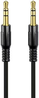Кабель InterStep AUX 3.5 mm, 1м Black (IS-DC-AUDJKJK01-000B201) AUX 3.5 mm, 1м Black (IS-DC-AUDJKJK01-000B201)
