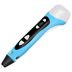 3D-ручка Cactus PLA ABS LCD, голубая (CS-3D-PEN-C-BL) PLA ABS LCD, голубая (CS-3D-PEN-C-BL)