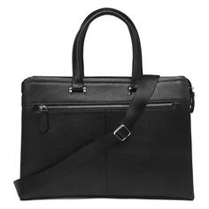 Сумка для ноутбука TENDANCE 15", натуральная кожа, черная (3996488) 15", натуральная кожа, черная (3996488)