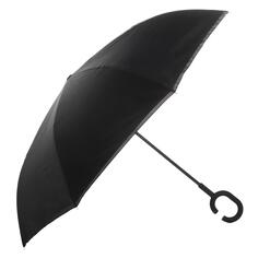 Зонт-трость TENDANCE механический, черный (YU-TD-109) механический, черный (YU-TD-109)