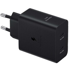 Сетевое зарядное устройство Samsung EP-T5020X 50W 2xUSB-C Black EP-T5020X 50W 2xUSB-C Black