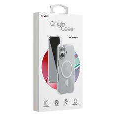 Чехол vlp Origin Case Magsafe для Apple iPhone 16, прозрачный (1053101) Origin Case Magsafe для Apple iPhone 16, прозрачный (1053101)