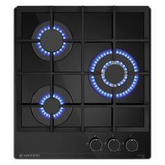 Газовая варочная панель MEFERI MGH453BK Glass Power MGH453BK Glass Power