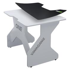 Игровой компьютерный стол VMMGAME One Light 100 White + Mini Mat (TL-1-WEWE-OTM-1BKBK-ONESET) One Light 100 White + Mini Mat (TL-1-WEWE-OTM-1BKBK-ONESET)