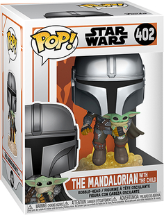 Фигурка Funko POP! Star Wars: Mandalorian - Mando Flying with Jet (50959) POP! Star Wars: Mandalorian - Mando Flying with Jet (50959)