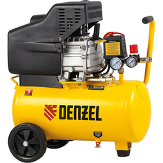 Воздушный компрессор Denzel DC1500/24, 1,5 кВт, 24 литра, 220 л/мин (58160) DC1500/24, 1,5 кВт, 24 литра, 220 л/мин (58160)