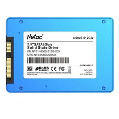 SSD накопитель Netac N600S 512GB (NT01N600S-512G-S3X) N600S 512GB (NT01N600S-512G-S3X)