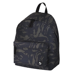 Рюкзак Brauberg Black Camouflage, сити-формат, универсальный, 41х32х14 cм, черный (225367) Black Camouflage, сити-формат, универсальный, 41х32х14 cм, черный (225367)