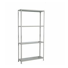 Стеллаж Brabix MS Plus-185/30-4, металлический, 1850х1000х300 мм, 4 полки, регулируемые опоры (291104) MS Plus-185/30-4, металлический, 1850х1000х300 мм, 4 полки, регулируемые опоры (291104)