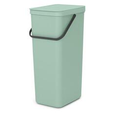 Мусорное ведро Brabantia Sort & Go, встраиваемое, 40 л, мятное/голубое (212826) Sort & Go, встраиваемое, 40 л, мятное/голубое (212826)