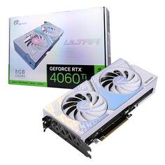 Видеокарта Colorful RTX4060Ti Ultra W Duo OC 8GB-V 128-bit GDDR6 3-DP HDMI 2FAN RTL RTX4060Ti Ultra W Duo OC 8GB-V 128-bit GDDR6 3-DP HDMI 2FAN RTL