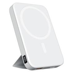 Внешний аккумулятор Barn&Hollis 10000mAh, 15W, с подставкой и дисплеем, белый (УТ000035188) 10000mAh, 15W, с подставкой и дисплеем, белый (УТ000035188)