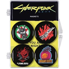 Набор магнитов Cyberpunk 2077 4 шт (3006-713) 4 шт (3006-713)