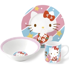 Набор детской посуды Stor Hello Kitty, керамика, 3 предмета (275403) Hello Kitty, керамика, 3 предмета (275403)