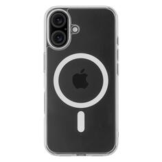 Чехол uBear Real Mag Case для iPhone 16, усиленный, прозрачный (CS395TT61RL-I24M) Real Mag Case для iPhone 16, усиленный, прозрачный (CS395TT61RL-I24M)