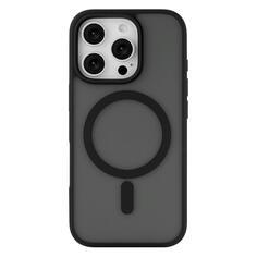 Чехол uBear Cloud Mag Case для iPhone 16 Pro, Silk Touch, черный (CS430BL63PMT-I24M) Cloud Mag Case для iPhone 16 Pro, Silk Touch, черный (CS430BL63PMT-I24M)