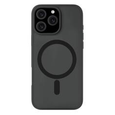 Чехол uBear Cloud Mag Case для iPhone 16 Pro Max, Silk Touch, черный (CS434BL69PMT-I24M) Cloud Mag Case для iPhone 16 Pro Max, Silk Touch, черный (CS434BL69PMT-I24M)