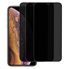 Комплект защитных стекол Perfeo Антишпион для Apple iPhone X/XS/11 Pro 3D Black, 3 шт (PF_D0304) Антишпион для Apple iPhone X/XS/11 Pro 3D Black, 3 шт (PF_D0304)